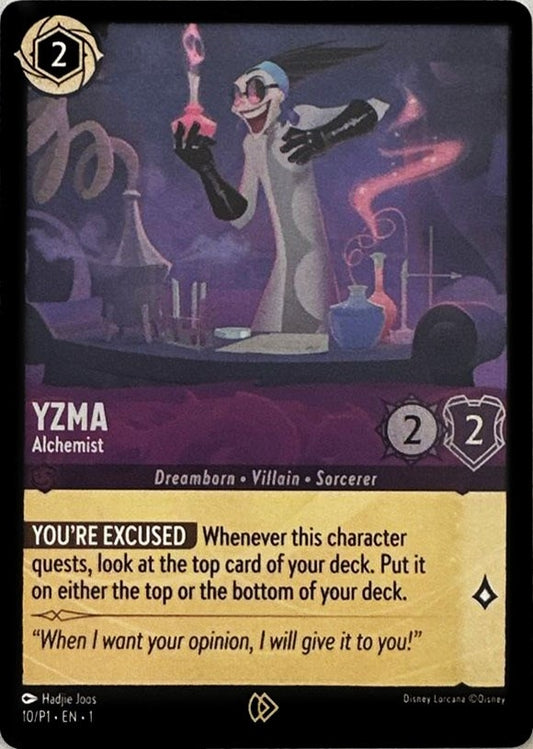 Image for Yzma - Alchemist (10) [Disney Lorcana Promo Cards] (Cold Foil) - Disney Lorcana
