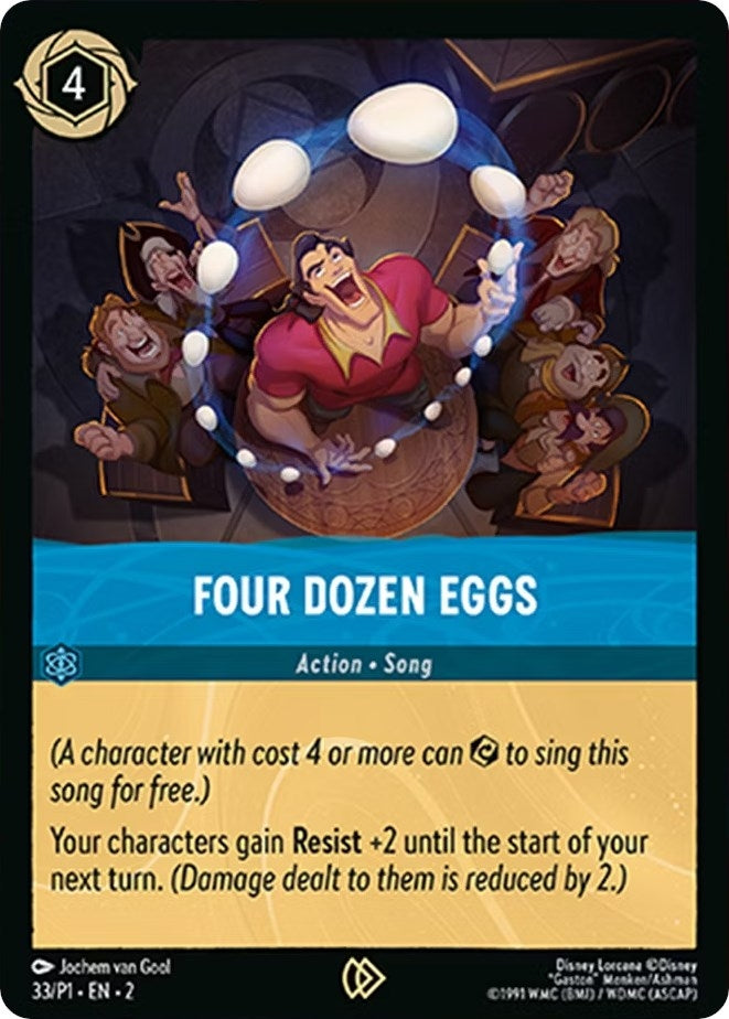 Image for Four Dozen Eggs (33) [Disney Lorcana Promo Cards] (Cold Foil) - Disney Lorcana