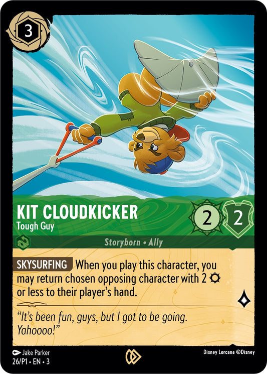 Image for Kit Cloudkicker - Tough Guy (26) [Disney Lorcana Promo Cards] (Cold Foil) - Disney Lorcana
