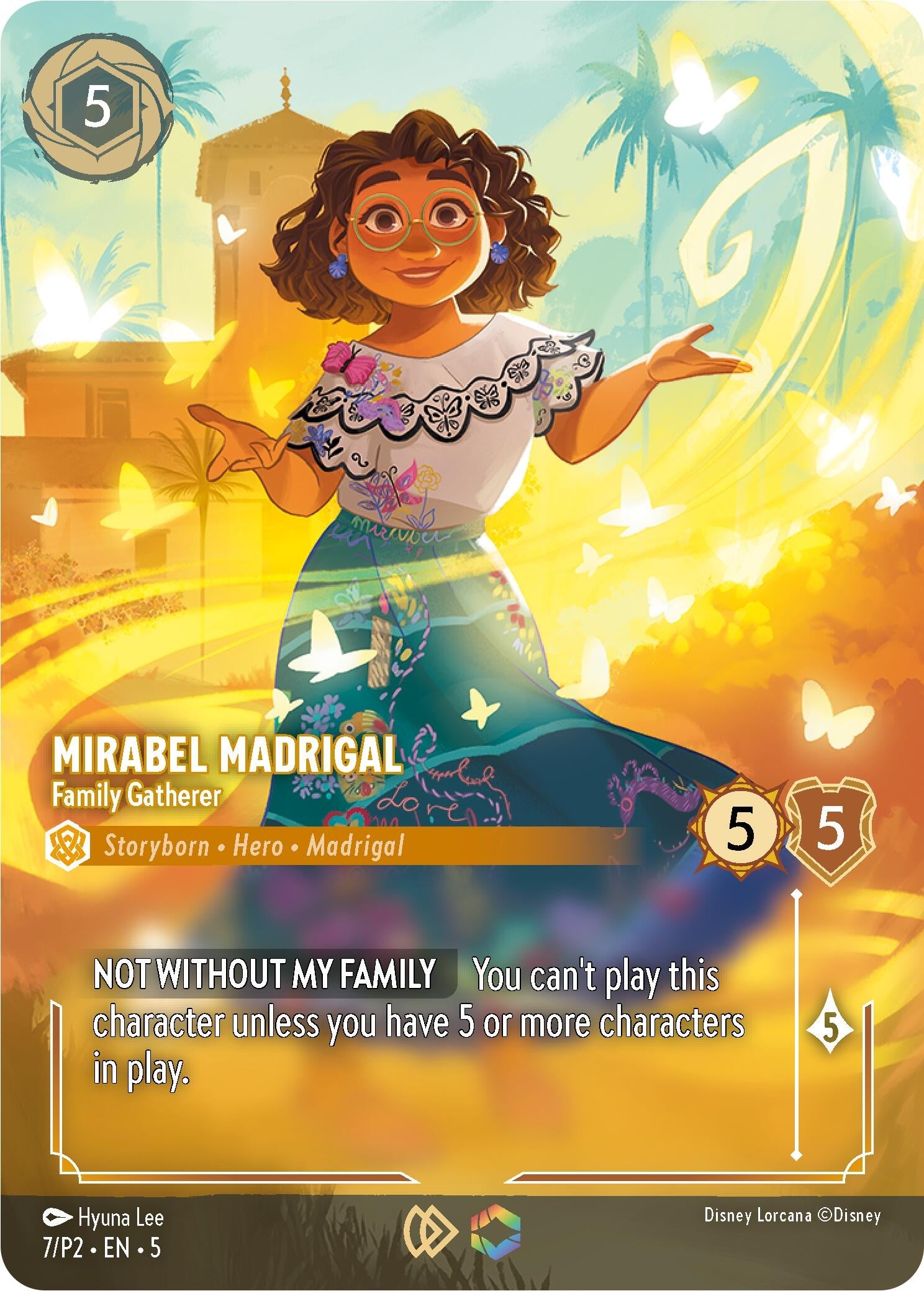 Image for Mirabel Madrigal - Family Gatherer (Store Championship) (7) [Disney Lorcana Promo Cards] (Holofoil) - Disney Lorcana