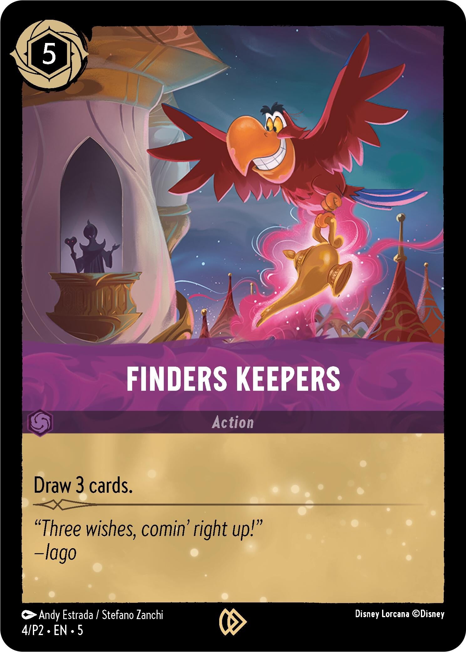 Image for Finders Keepers (4) [Disney Lorcana Promo Cards] (Cold Foil) - Disney Lorcana