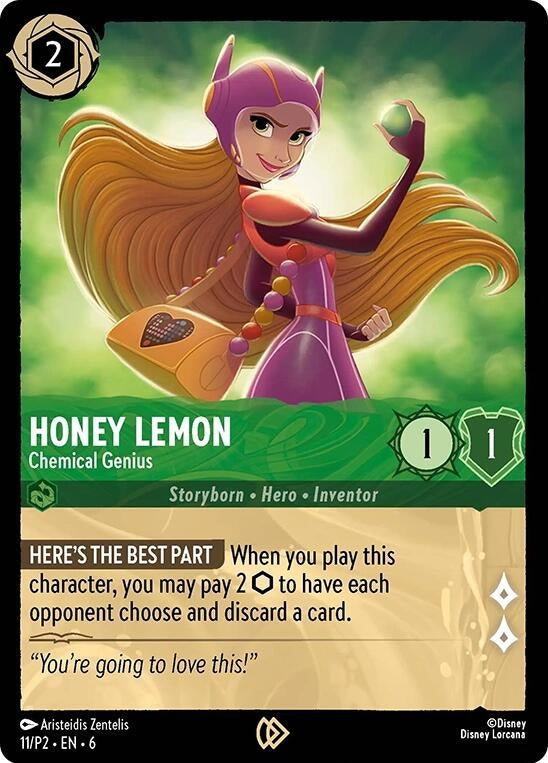 Image for Honey Lemon - Chemical Genius (11) [Disney Lorcana Promo Cards] (Cold Foil) - Disney Lorcana