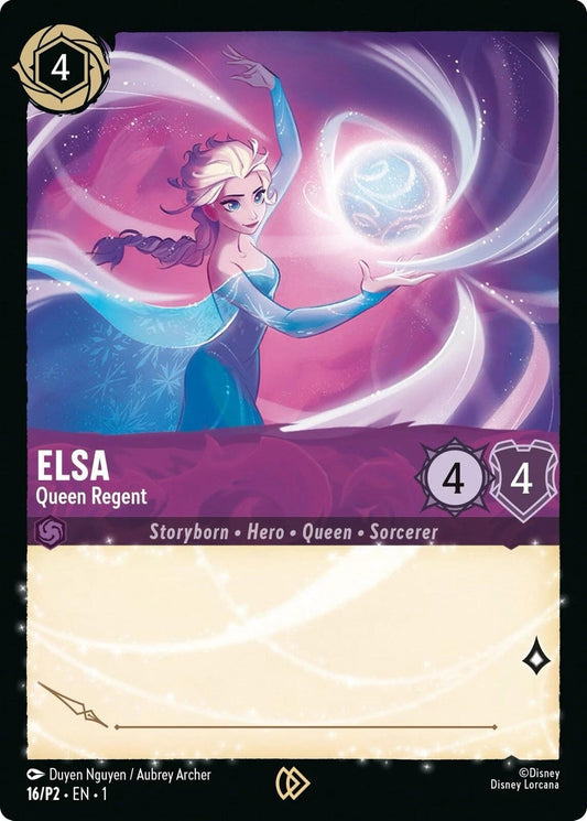 Image for Elsa - Queen Regent (16) [Disney Lorcana Promo Cards] - Disney Lorcana