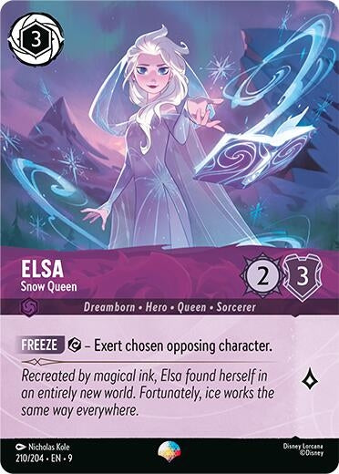 Image for Elsa - Snow Queen (Epic) (210/204) [Fabled] (Holofoil) - Disney Lorcana