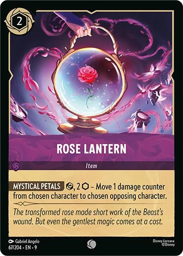 Image for Rose Lantern (67/204) [Fabled] (Cold Foil) - Disney Lorcana