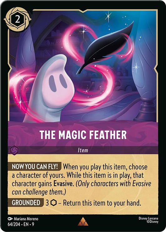 Image for The Magic Feather (64/204) [Fabled] - Disney Lorcana