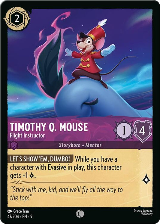 Image for Timothy Q. Mouse - Flight Instructor (47/204) [Fabled] - Disney Lorcana