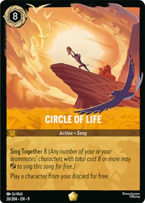 Image for Circle of Life (26/204) [Fabled] (Cold Foil) - Disney Lorcana