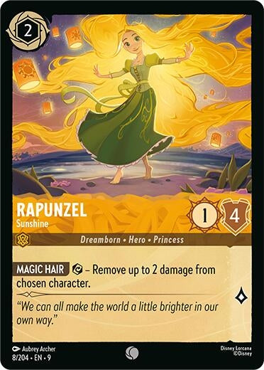 Image for Rapunzel - Sunshine (8/204) [Fabled] - Disney Lorcana