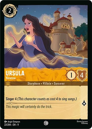Image for Ursula - Vanessa (22/204) [Fabled] (Cold Foil) - Disney Lorcana