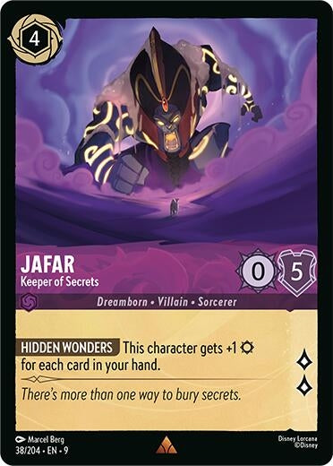 Image for Jafar - Keeper of Secrets (38/204) [Fabled] - Disney Lorcana