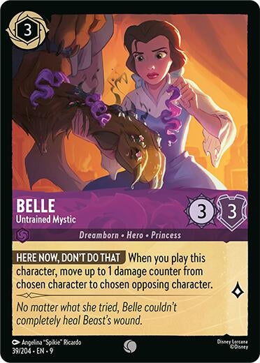 Image for Belle - Untrained Mystic (39/204) [Fabled] - Disney Lorcana