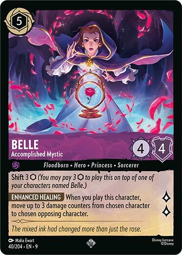 Image for Belle - Accomplished Mystic (40/204) [Fabled] - Disney Lorcana