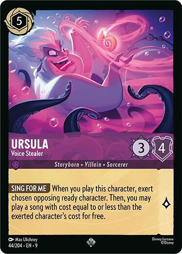 Image for Ursula - Voice Stealer (44/204) [Fabled] - Disney Lorcana