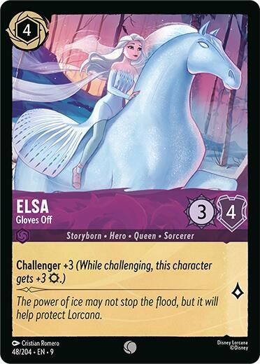 Image for Elsa - Gloves Off (48/204) [Fabled] - Disney Lorcana