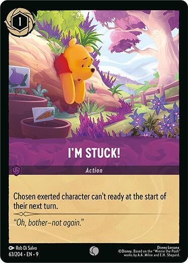 Image for I'm Stuck! (63/204) [Fabled] - Disney Lorcana