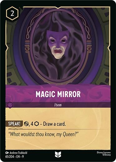 Image for Magic Mirror (65/204) [Fabled] (Cold Foil) - Disney Lorcana