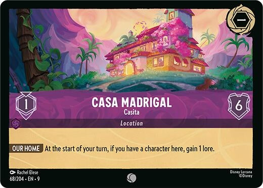 Image for Casa Madrigal - Casita (68/204) [Fabled] (Cold Foil) - Disney Lorcana