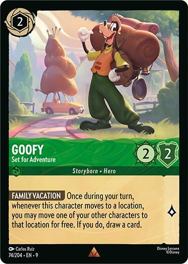 Image for Goofy - Set for Adventure (74/204) [Fabled] - Disney Lorcana