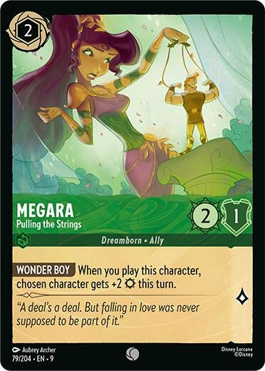 Image for Megara - Pulling the Strings (79/204) [Fabled] (Cold Foil) - Disney Lorcana