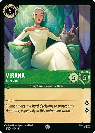 Image for Virana - Fang Chief (82/204) [Fabled] (Cold Foil) - Disney Lorcana