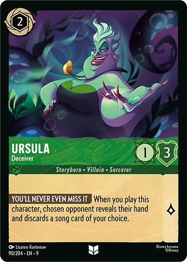 Image for Ursula - Deceiver (90/204) [Fabled] - Disney Lorcana