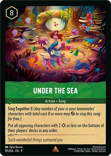Image for Under the Sea (97/204) [Fabled] - Disney Lorcana