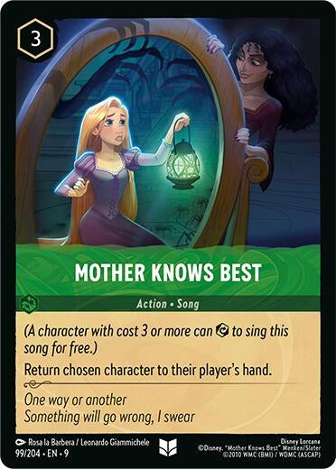 Image for Mother Knows Best (99/204) [Fabled] - Disney Lorcana