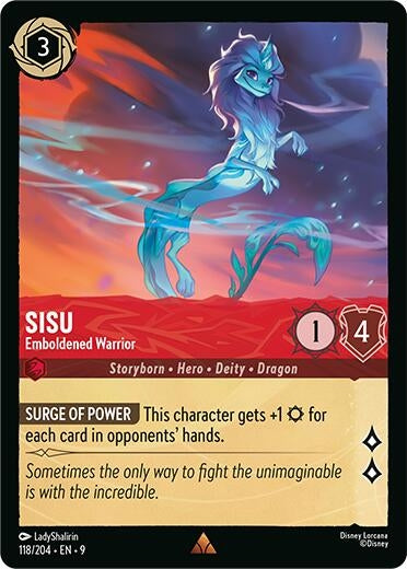 Image for Sisu - Emboldened Warrior (118/204) [Fabled] - Disney Lorcana