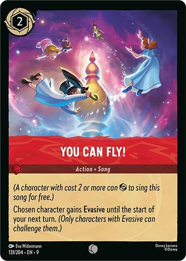 Image for You Can Fly! (131/204) [Fabled] (Cold Foil) - Disney Lorcana