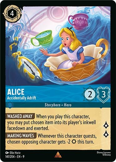 Image for Alice - Accidentally Adrift (141/204) [Fabled] - Disney Lorcana
