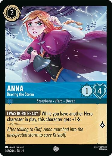 Image for Anna - Braving the Storm (146/204) [Fabled] (Cold Foil) - Disney Lorcana