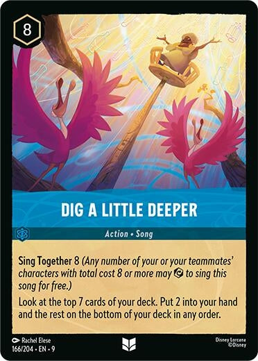 Image for Dig a Little Deeper (166/204) [Fabled] - Disney Lorcana