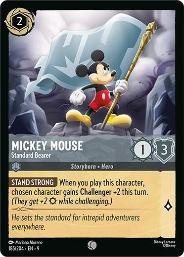 Image for Mickey Mouse - Standard Bearer (185/204) [Fabled] - Disney Lorcana