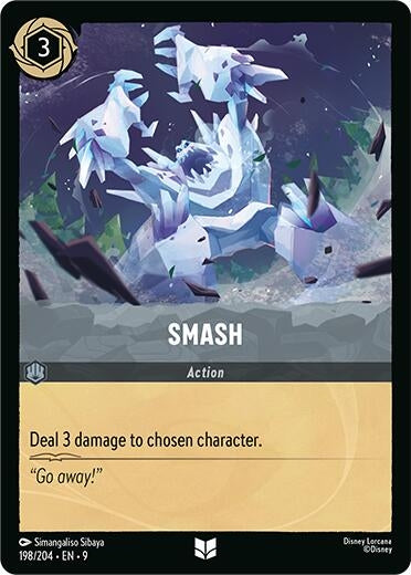 Image for Smash (198/204) [Fabled] (Cold Foil) - Disney Lorcana