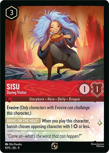 Image for Sisu - Daring Visitor (9) [Disney Lorcana Promo Cards] (Cold Foil) - Disney Lorcana