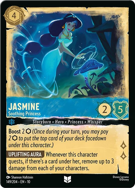 Image for Jasmine - Soothing Princess (149/204) [Whispers in the Well] (Cold Foil) - Disney Lorcana