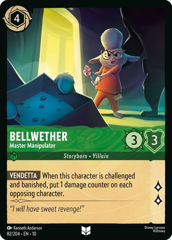 Image for Bellwether - Master Manipulator (82/204) [Whispers in the Well] - Disney Lorcana