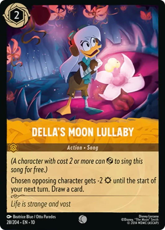 Image for Della's Moon Lullaby (28/204) [Whispers in the Well] (Cold Foil) - Disney Lorcana