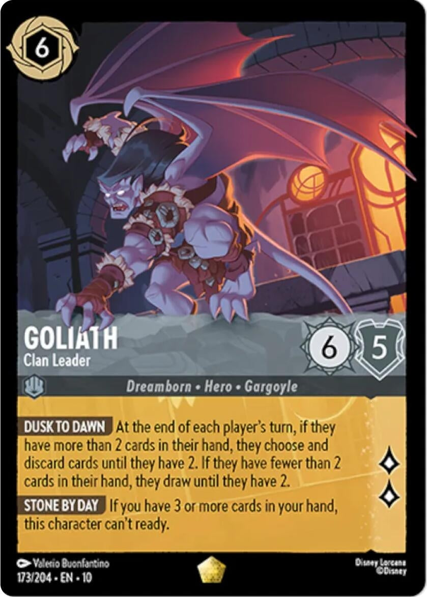 Image for Goliath - Clan Leader (173/204) [Whispers in the Well] (Cold Foil) - Disney Lorcana