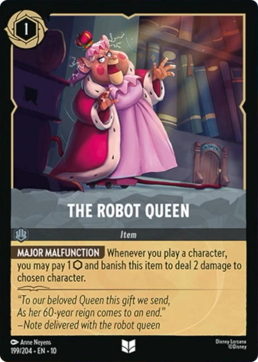 Image for The Robot Queen (199/204) [Whispers in the Well] (Cold Foil) - Disney Lorcana