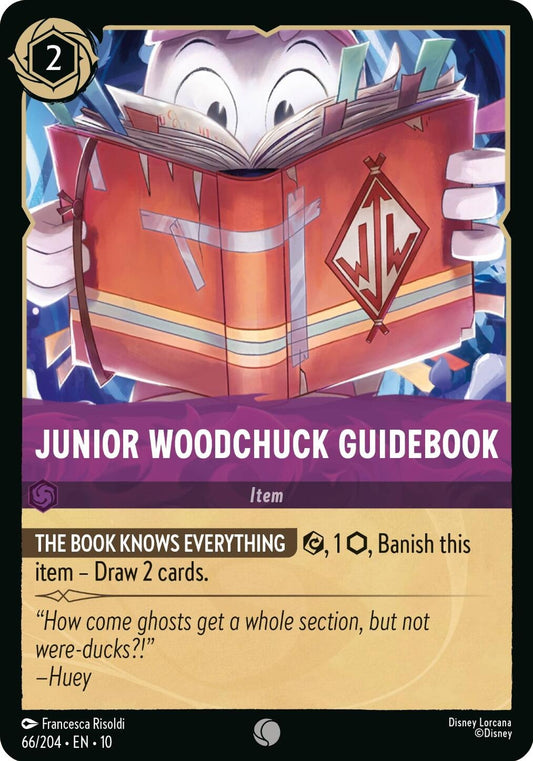 Image for Junior Woodchuck Guidebook (66/204) [Whispers in the Well] (Cold Foil) - Disney Lorcana