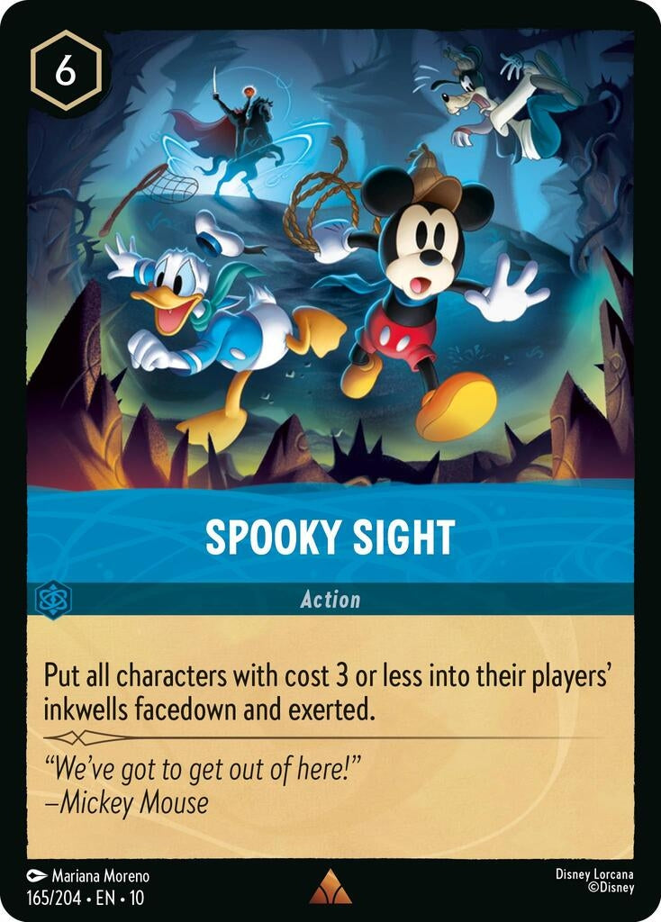 Image for Spooky Sight (165/204) [Whispers in the Well] (Cold Foil) - Disney Lorcana