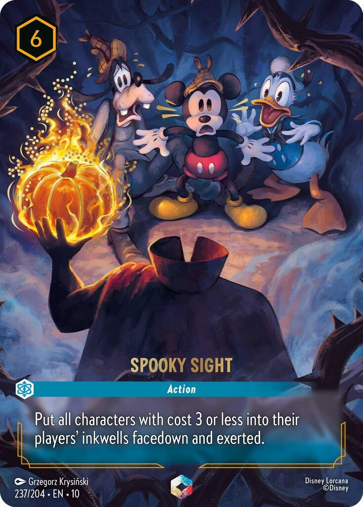 Image for Spooky Sight (Enchanted) (237/204) [Whispers in the Well] (Holofoil) - Disney Lorcana