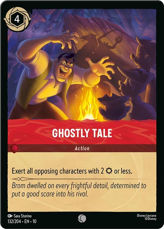 Image for Ghostly Tale (132/204) [Whispers in the Well] (Cold Foil) - Disney Lorcana