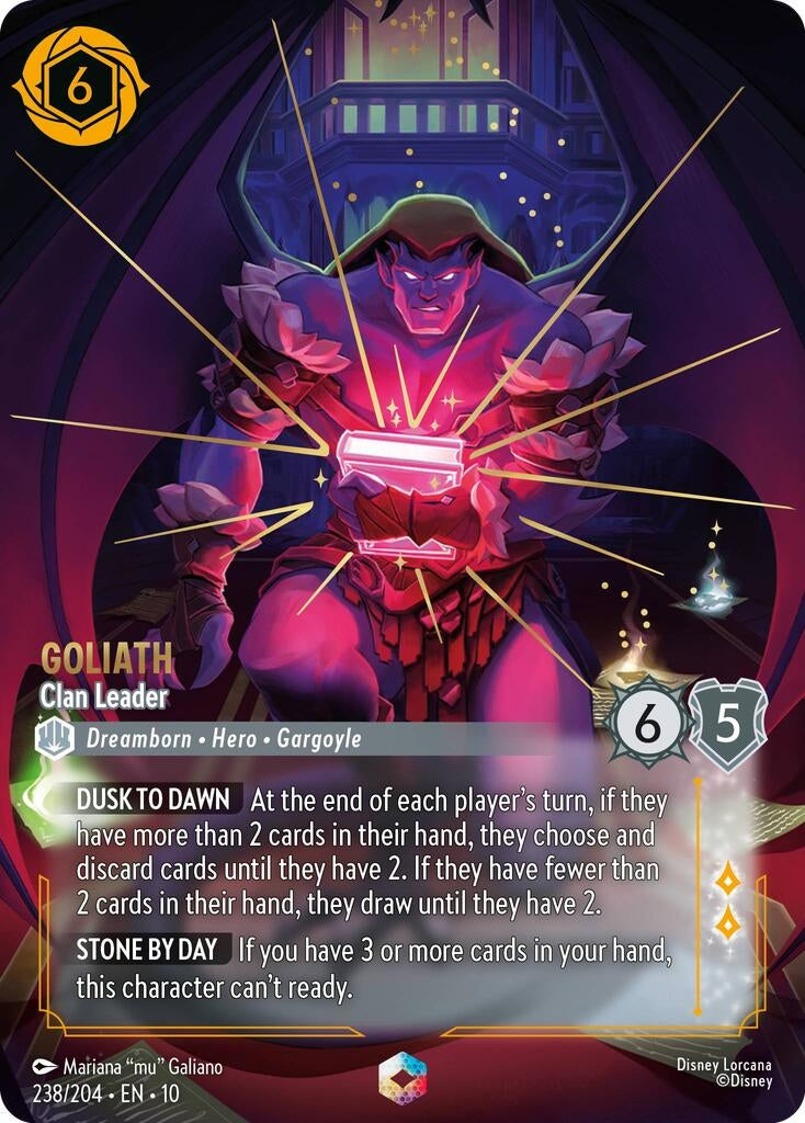 Image for Goliath - Clan Leader (Enchanted) (238/204) [Whispers in the Well] (Holofoil) - Disney Lorcana