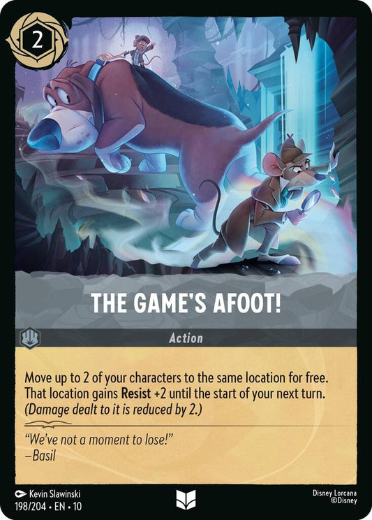 Image for The Game's Afoot! (198/204) [Whispers in the Well] - Disney Lorcana