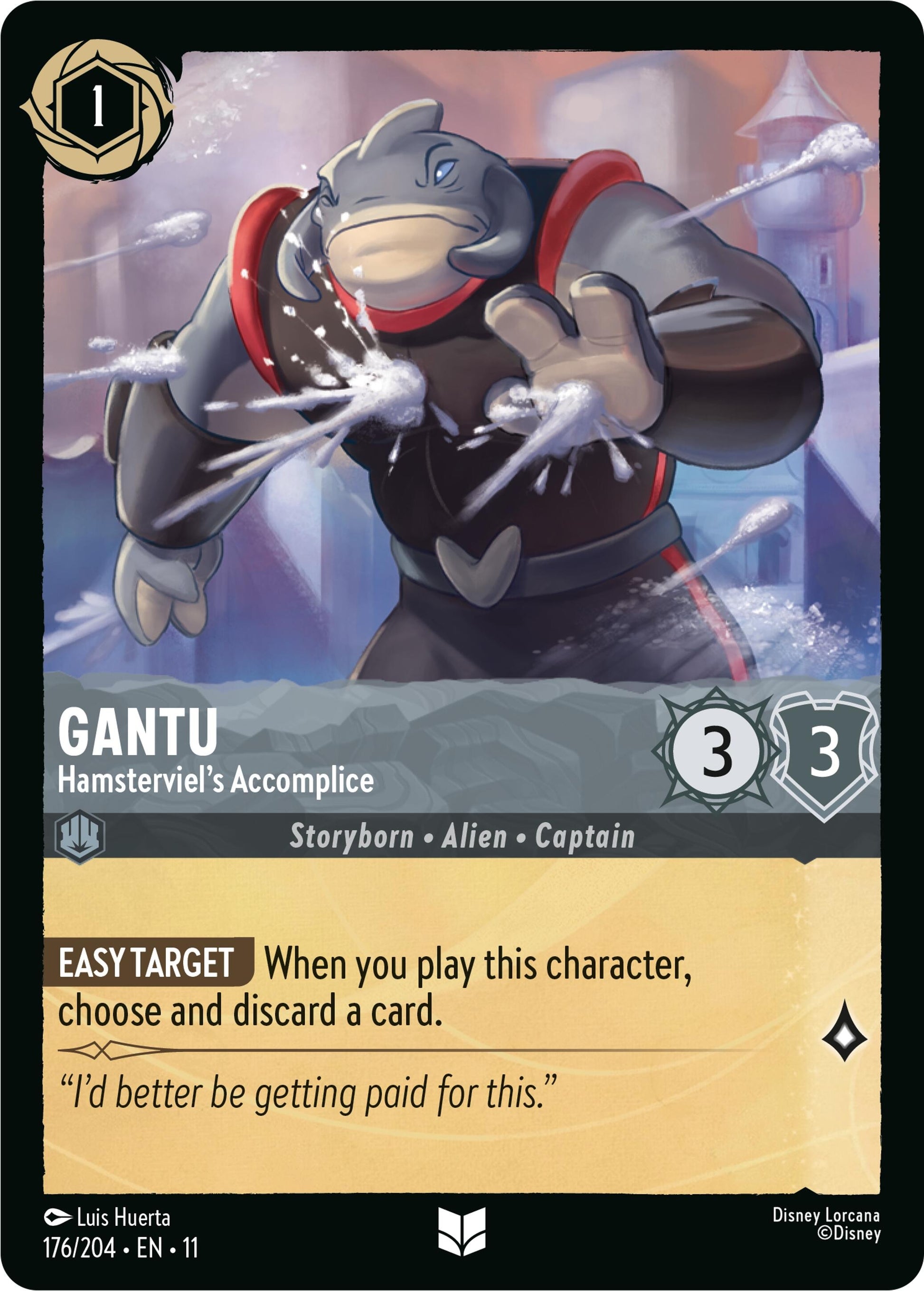 Image for Gantu - Hamsterviel's Accomplice (176/204) [Winterspell] - Disney Lorcana