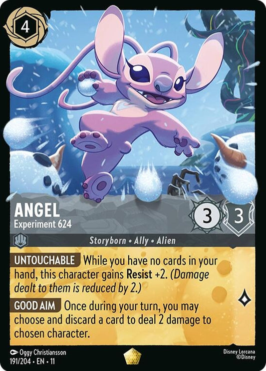 Image for Angel - Experiment 624 (191/204) [Winterspell] (Cold Foil) - Disney Lorcana