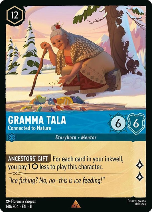 Image for Gramma Tala - Connected to Nature (148/204) [Winterspell] (Cold Foil) - Disney Lorcana